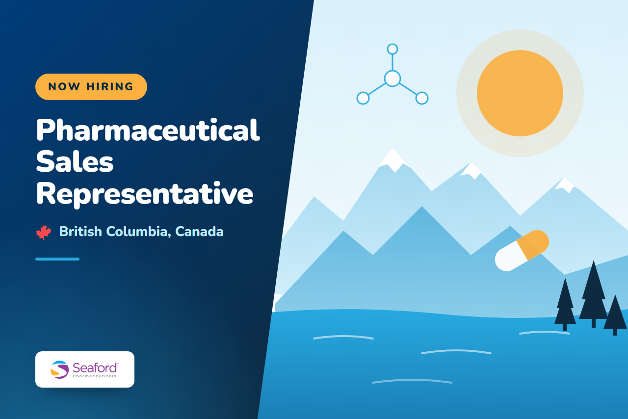 Seaford Pharmaceuticals is hiring a Pharmaceutical Sales Representative in British Columbia, Canada