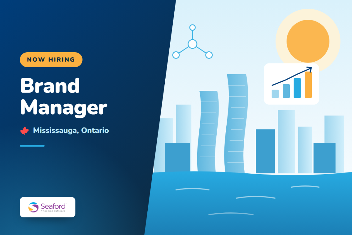 Seaford Pharmaceuticals is hiring a Brand Manager in Mississauga, Ontario.